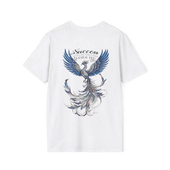 Alternative view of Phoenix Success Chest Insignia - Unisex Softstyle T-Shirt - Standard Sizes